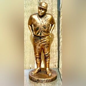 APC earl weaver figure Baltimore Orioles 8 inch 100% Polyresin